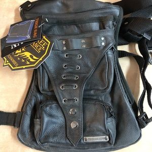 Milwaukee Performance Leather Thigh Bag OSFM